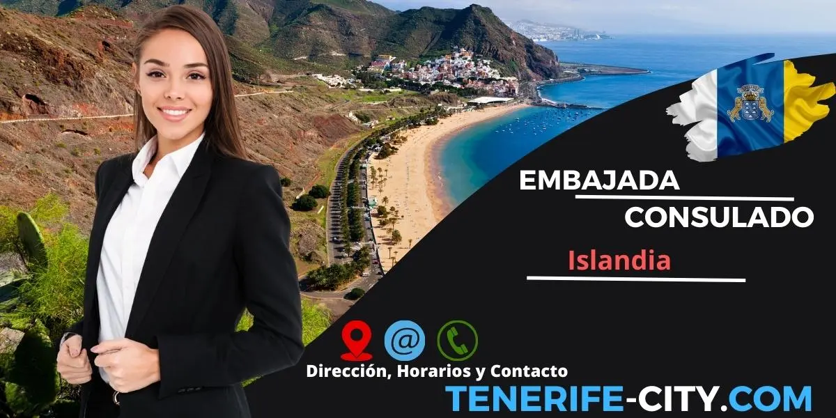 Consulado de Islandia – ísland en Tenerife – Teléfono para pedir cita previa y oficina