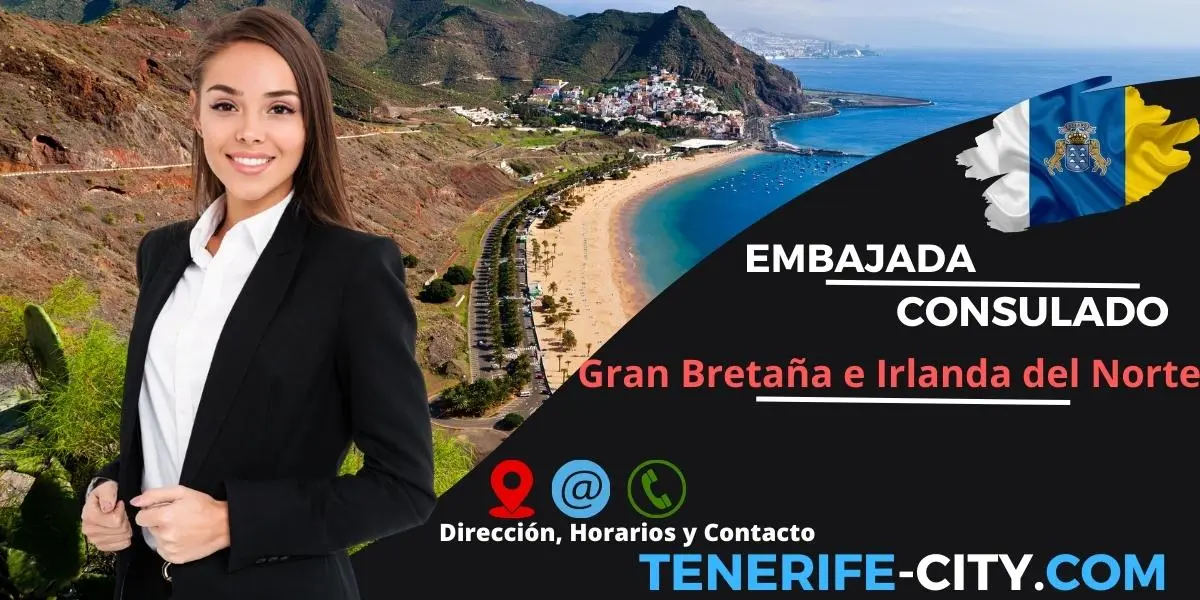 Consulado de Reino Unido de Gran Bretaña e Irlanda del Norte en Tenerife – Pedir cita previa, dirección de la oficina y teléfono