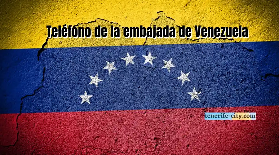 telefono del consulado venezolano de venezuela en tenerife